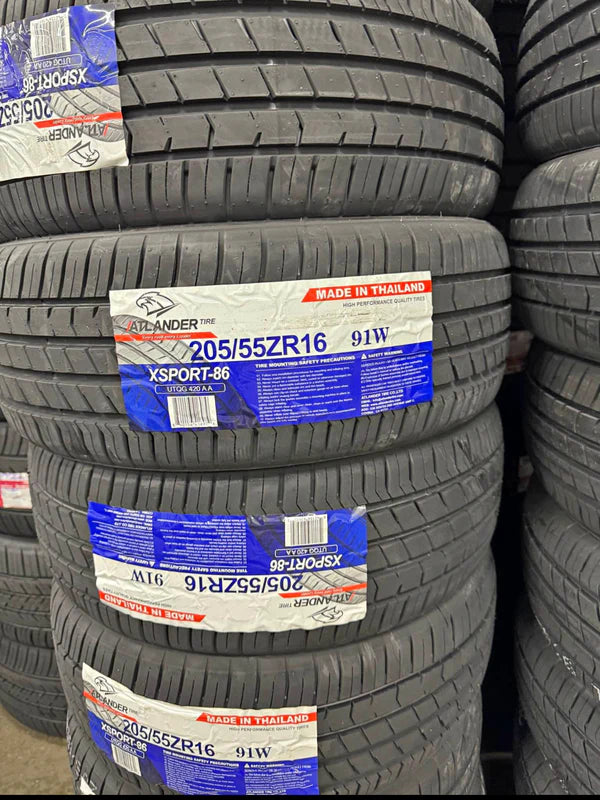 New All-Season Tire 205/55R16 - 4-Ply Rated